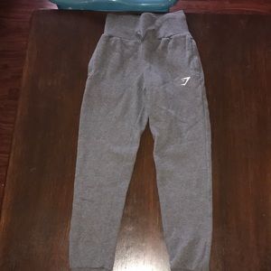 Gray Gym Shark Joggers